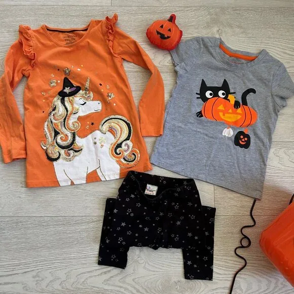 Little Girl's Halloween Essentials Super Cute Bundle. - Picture 3 of 16